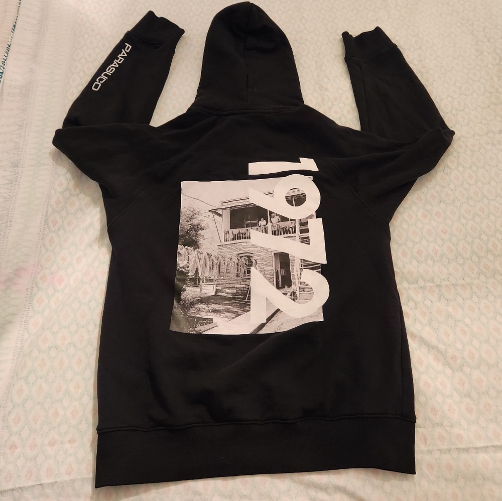Parasuco Special Edition Warm Black Hoddie Unisex Size Large - Picture 3 of 14